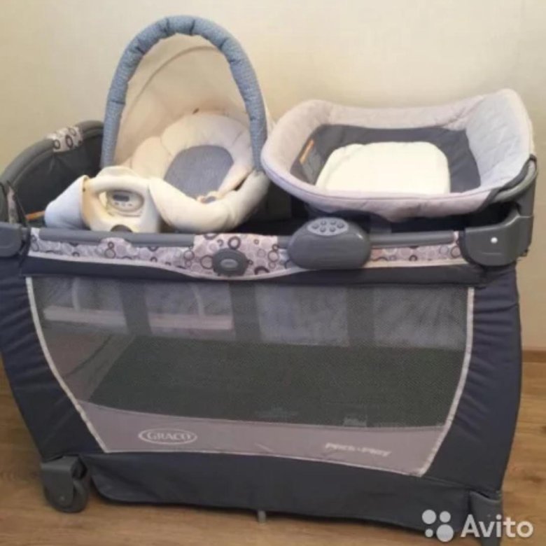 Манеж кровать graco cuddle cove graco