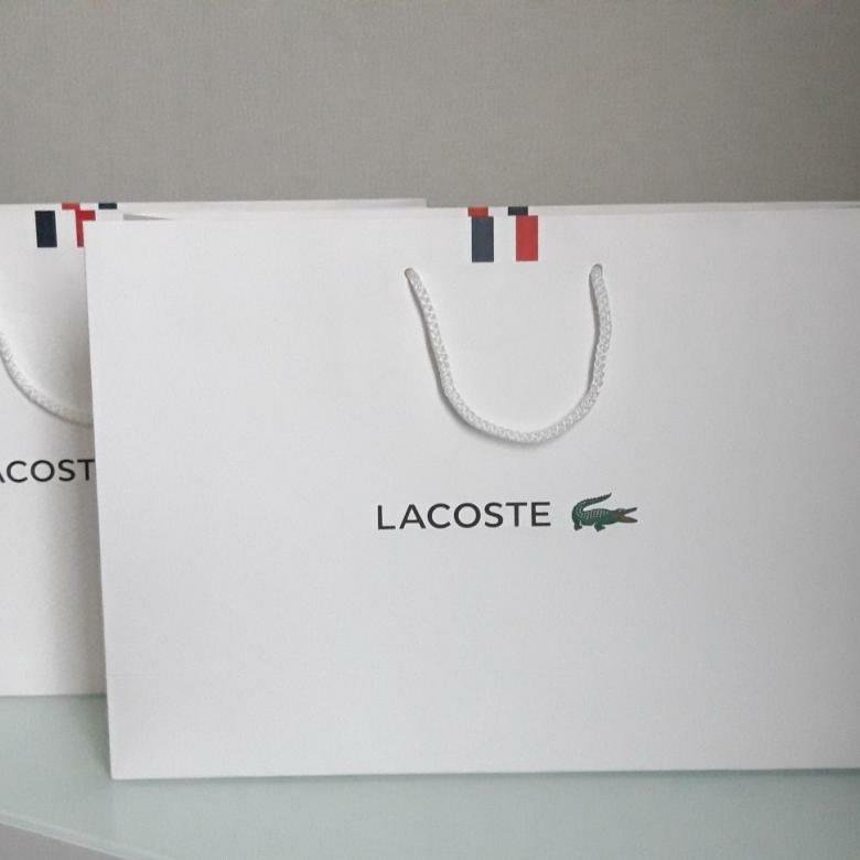 Фирменный материал Lacoste