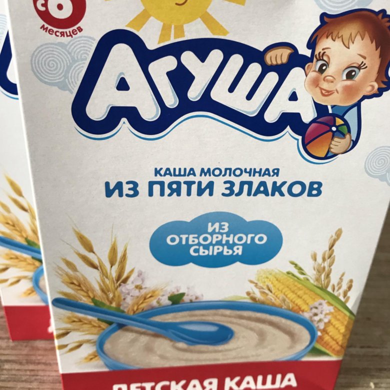 Каши агуша или фруто няня