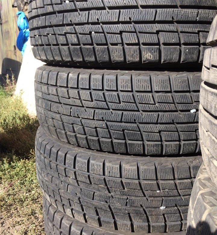 Зимние шины dunlop r14. Шины dunlop 195/65/15.