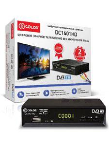 Цифровая ТВ приставка D-COLOR DC1401HD,DVB-T/T2 – купить в Москве, цена ...