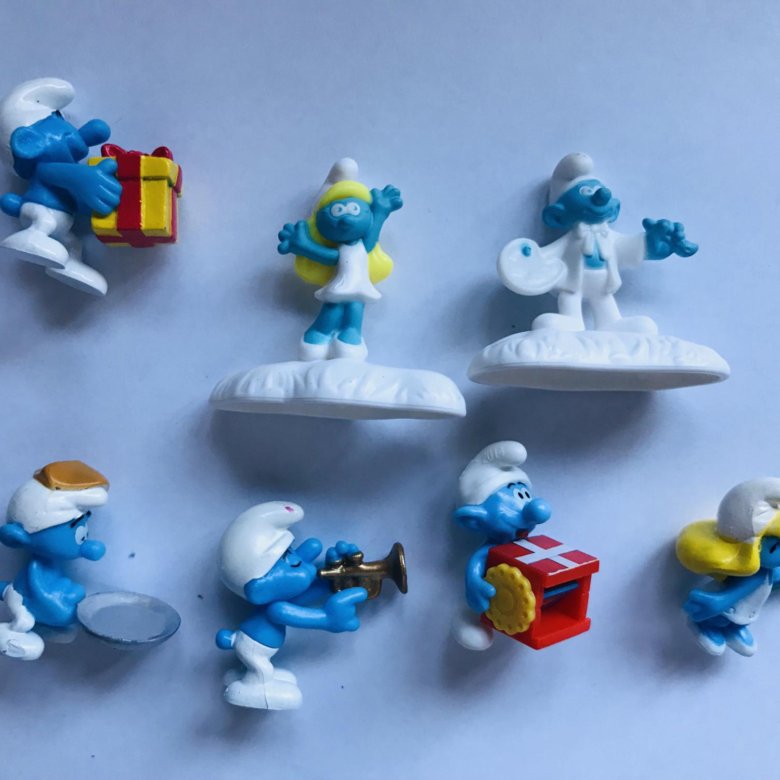 Киндер смурфики. Киндер сюрприз смурфики 2018. Киндер сюрприз коллекция смурфиков. Киндер смурфики. Коллекция киндер смурфы.