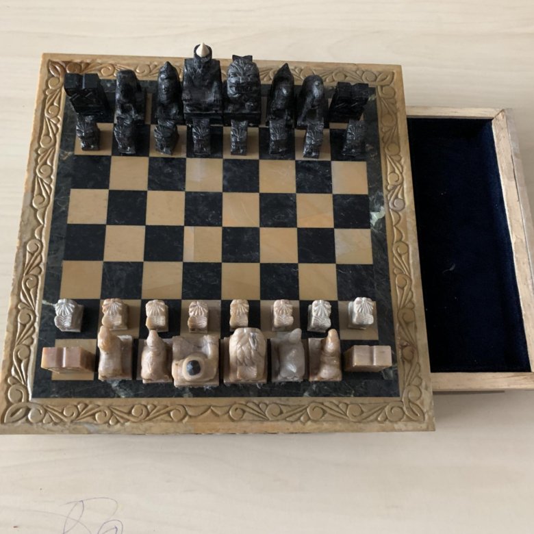 Шахматы из редкого камня – купить в Воскресенске, цена 250 000 руб ...