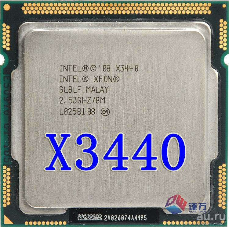 X3440 xeon фото