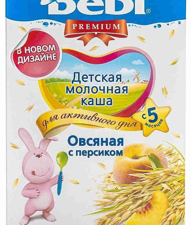 Bebi premium каша молочная овсяная