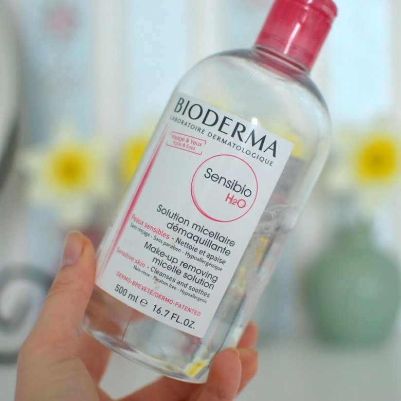 Bioderma мицеллярная вода sensibio 500