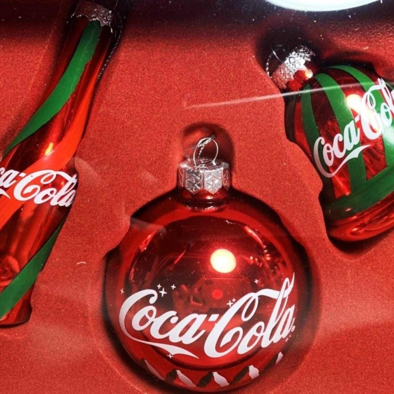 Елочная игрушка Coca Cola