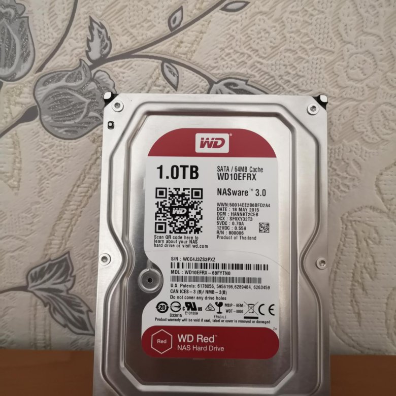 Жесткий диск wd red wd10efrx