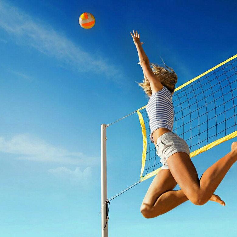 Volleyball outdoors