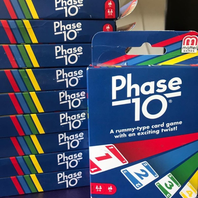 Игра Phase 10 (Фаза 10) - купить в Москве, цена 1 290 руб., 