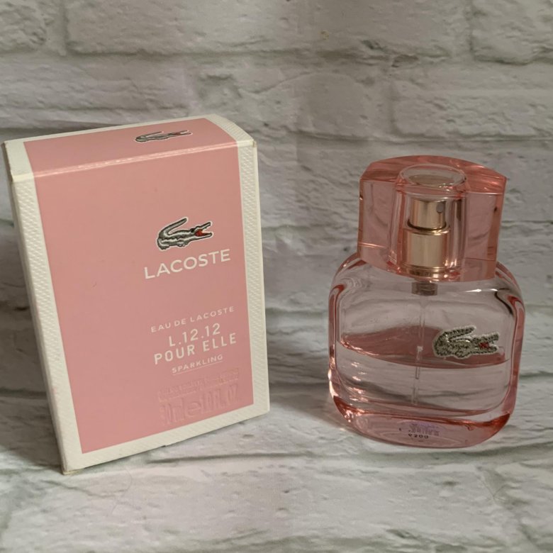 Лакост духи отзывы. Духи Lacoste elle sparkling. Lacoste Pure. Лакост Пур Эль Спарклинг. Духи лакост Пур хом 30мл.