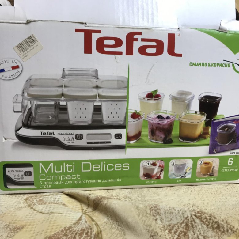 Рецепты десертов для йогуртницы tefal 3 в 1