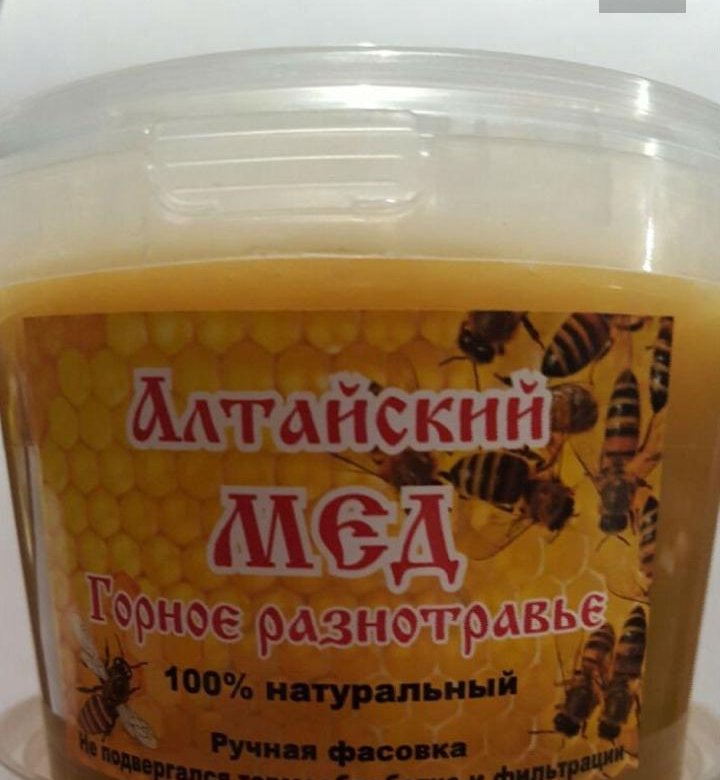 Алтайский мед разнотравье описание и фото