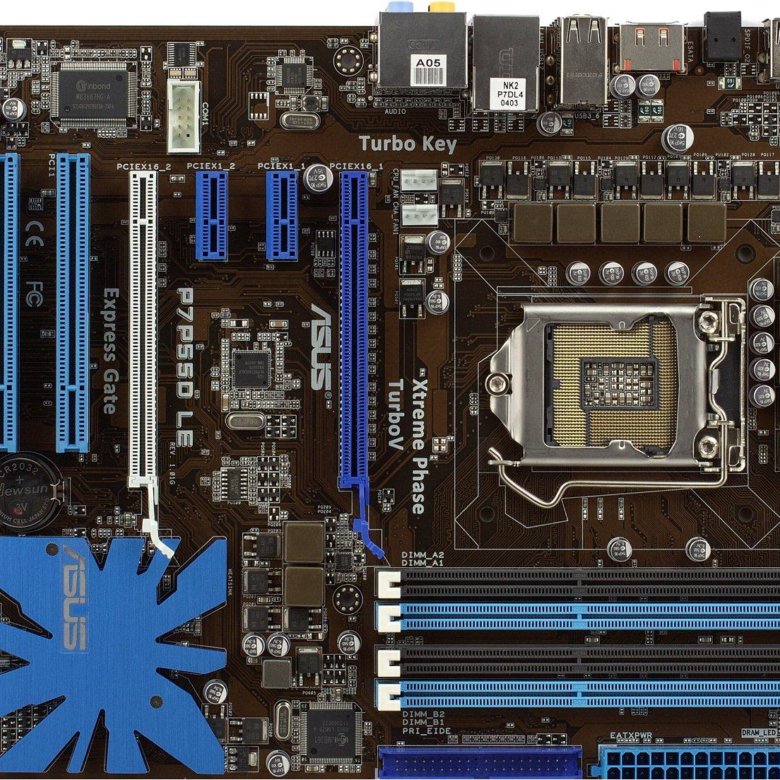 P7p55 схема фронтальной платы материнская плата Сокет 1156 Asus P7P55D LE+i3 540 - купить в Москве, цена 4 500
