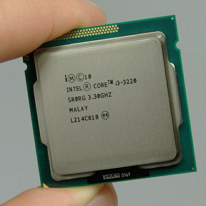 I3 3220 распайка с обратной стороны Процессор Intel Core i3-3220 3.30GHz LGA1155 - купить в Томске, цена 2 000 руб.,