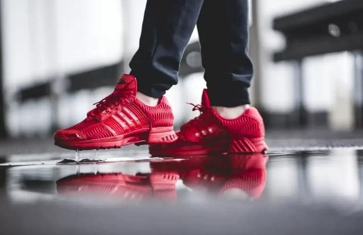 Adidas climacool shop red shoes