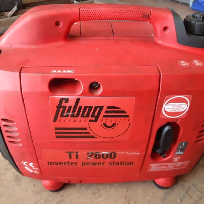 Fubag 2600 генератор