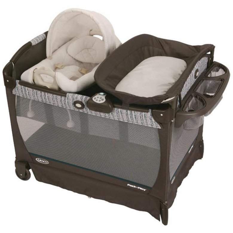 Манеж кровать graco cuddle cove graco