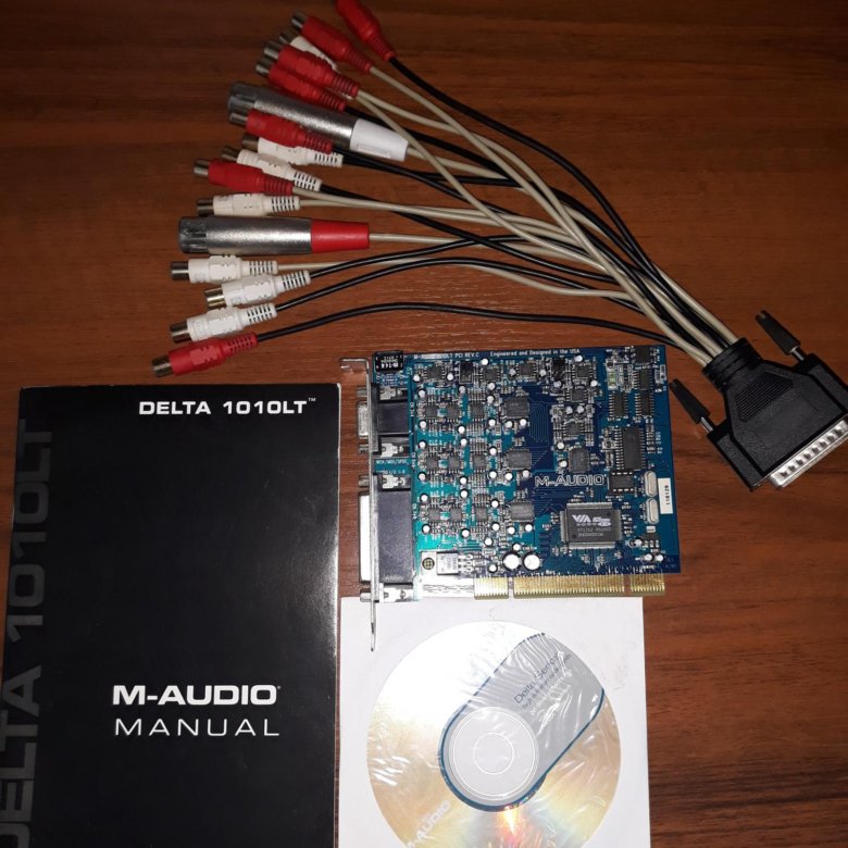 Звуковая карта m audio delta 1010