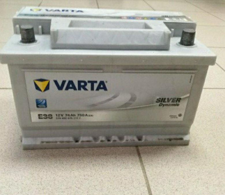 Аккумулятор varta 74