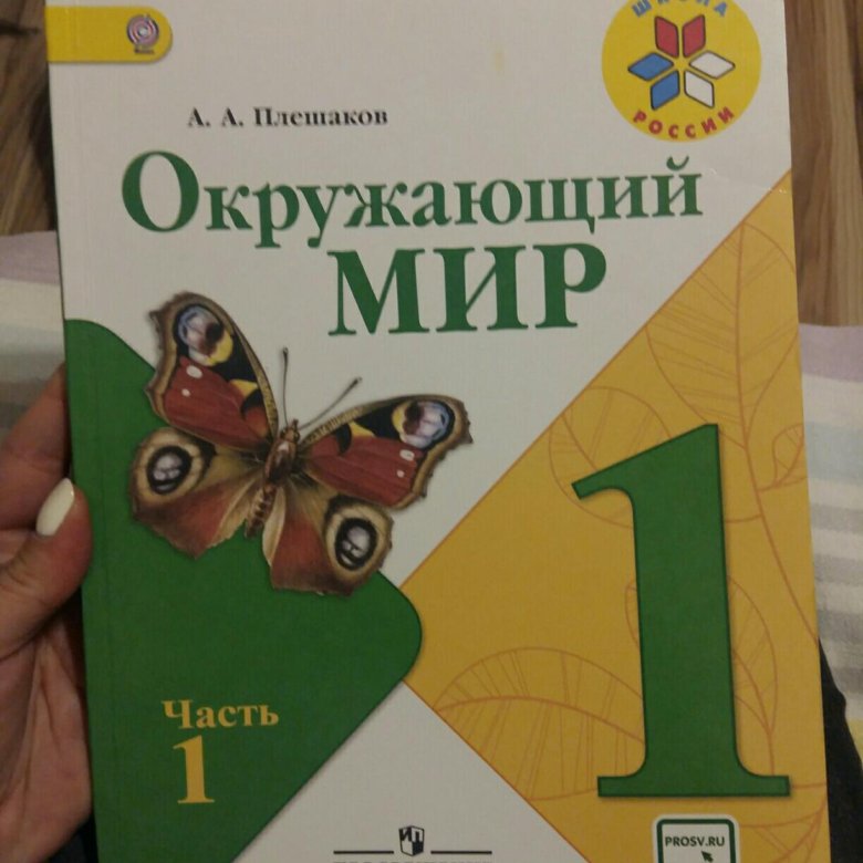 Плешаков первый класс учебник