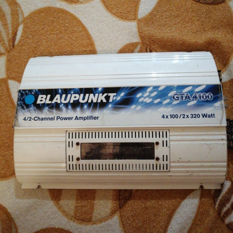 Усилитель blaupunkt gta 4100 схема подключения