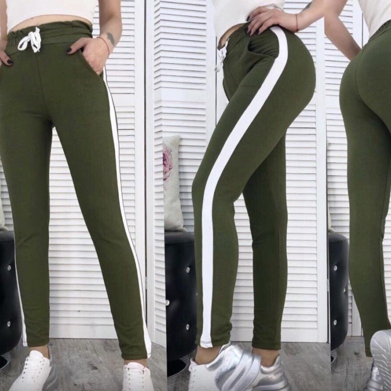 Спортивные штаны 2024. Спортивный женский костюм на молнии черные брюки мятный.