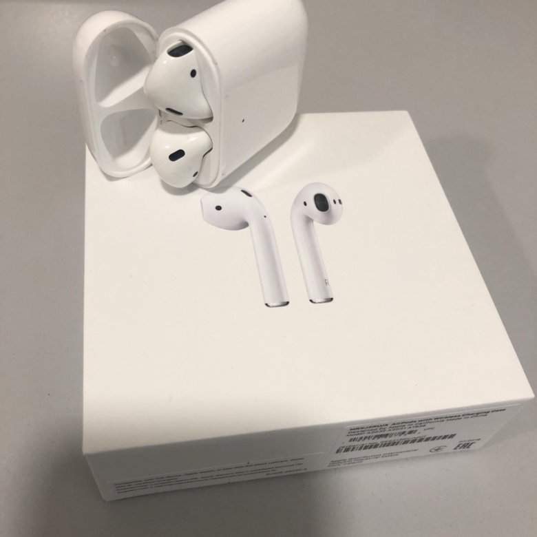 Наушники airpods 2 копия