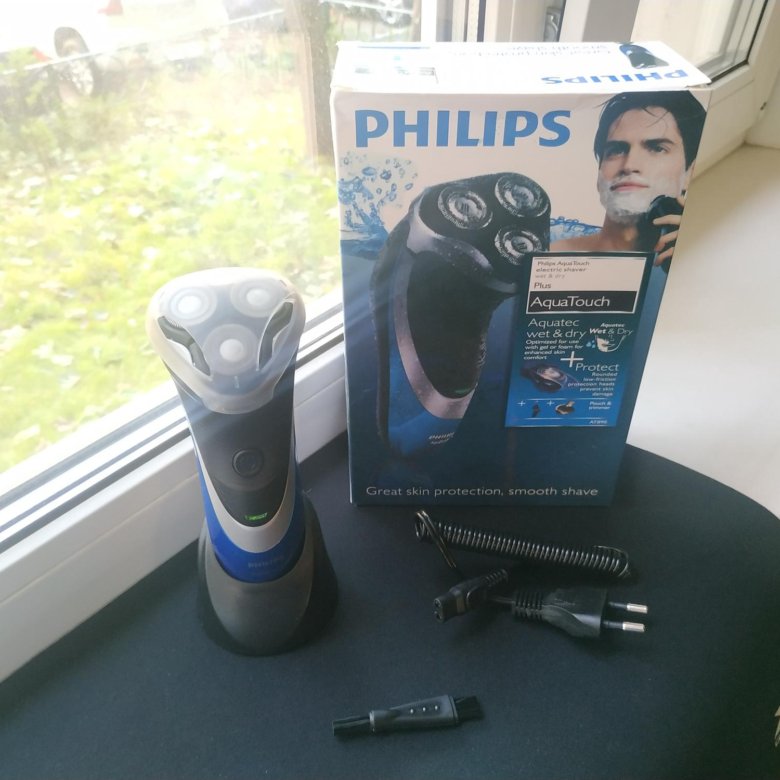 (НОВЫЕ, В УПАКОВКЕ) Бритва Phillips Aquatouch – купить в Москве, цена ...