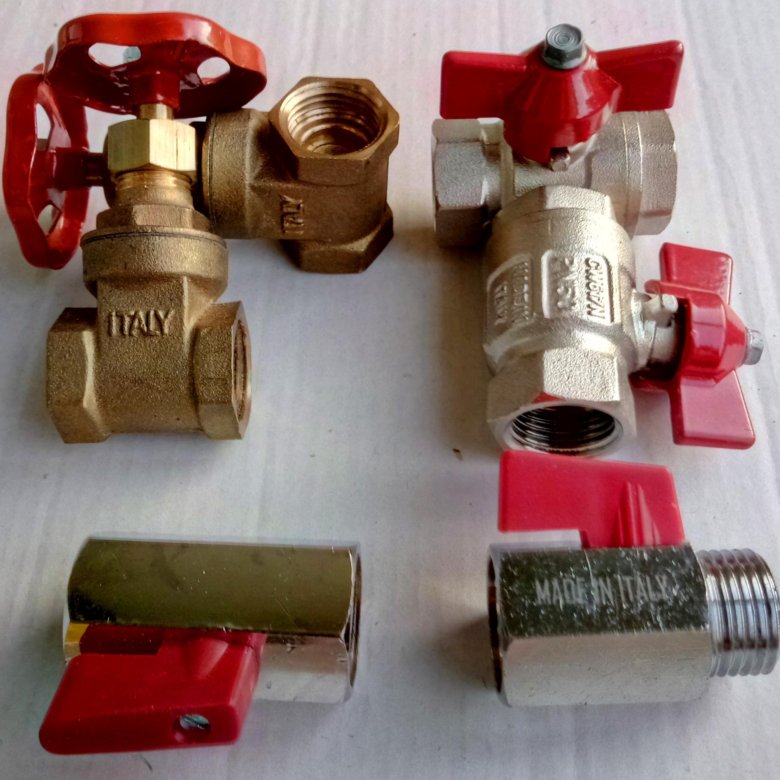 краны шаровые латунные itap