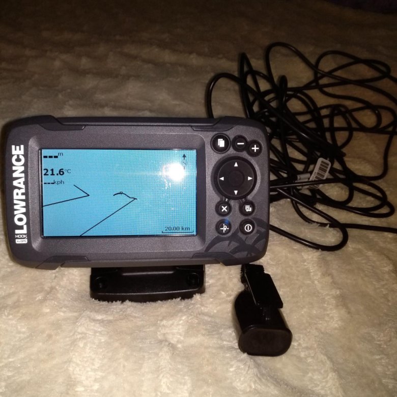 Эхолот lowrance hook2 4x bullet