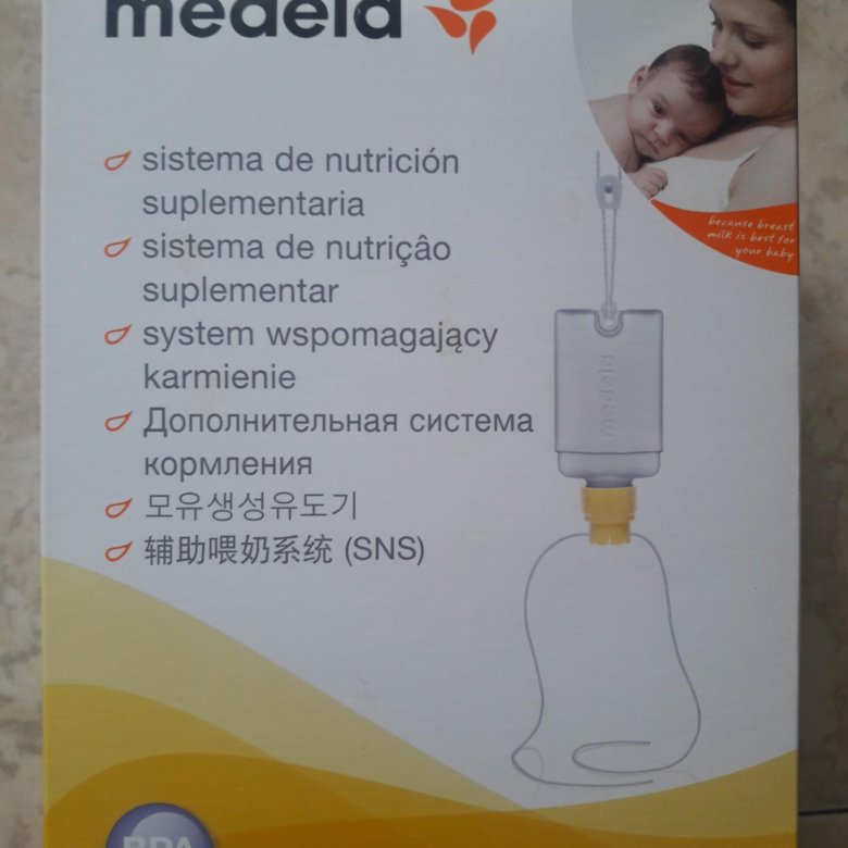 Бутылочка Medela Дополнительная система кормления SNS