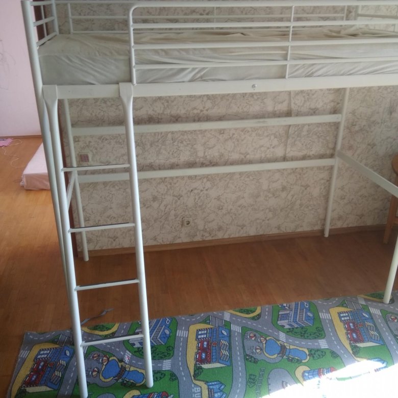 Кровать чердак Икеа – купить в Москве, цена 6 500 руб., продано 10 ...
