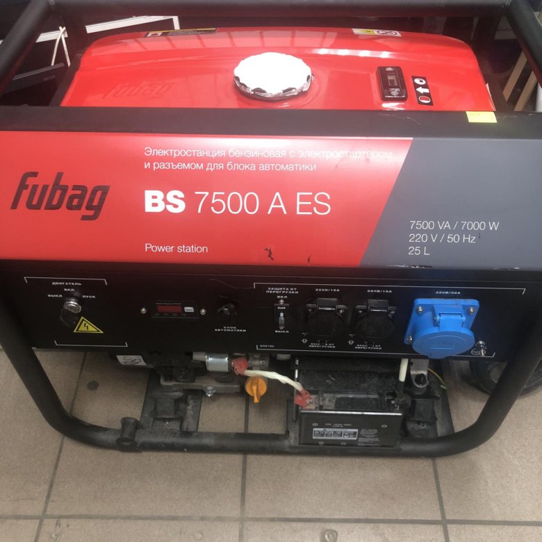 Бензиновая bs 7500 fubag. Фубаг Генератор бензиновый 7500. Fubag BS 7500 A es. Генератор бензиновый Fubag BS 7500 КВТ. Генератор бензиновый Fubag 7500 a es.