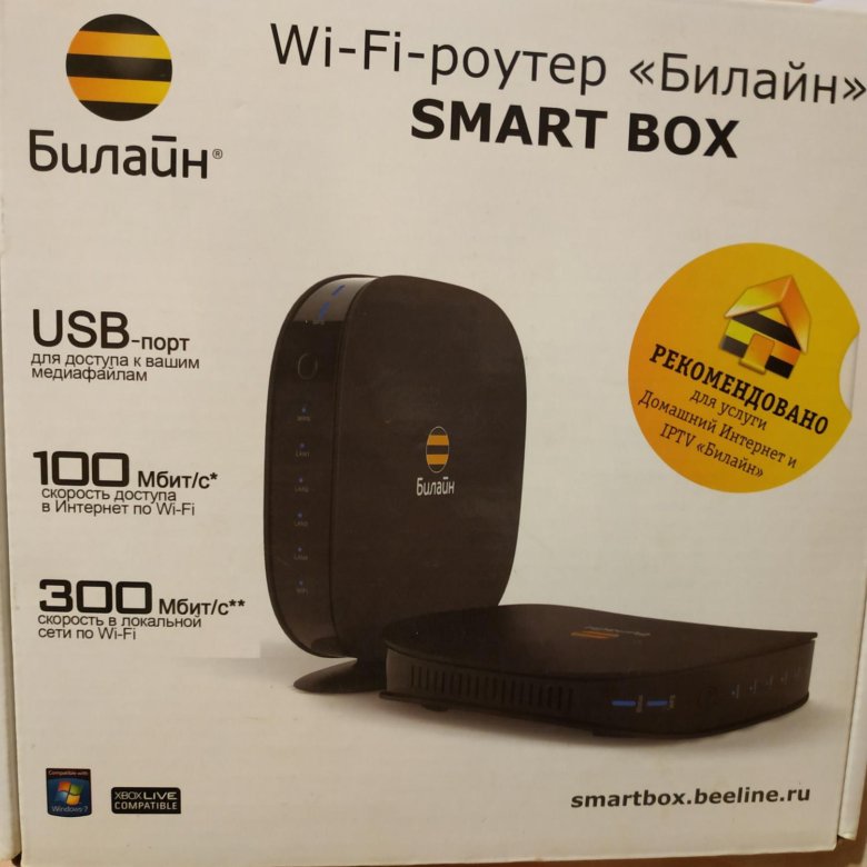 Роутер билайн box