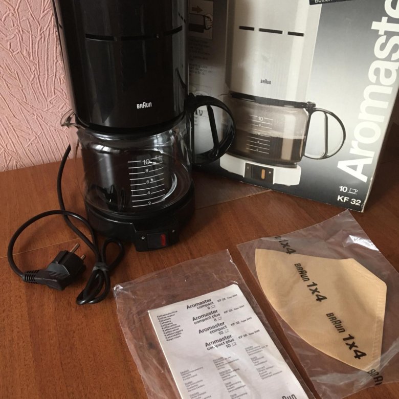 This coffee maker is 26 years old! - Braun Aromaster KF-32 