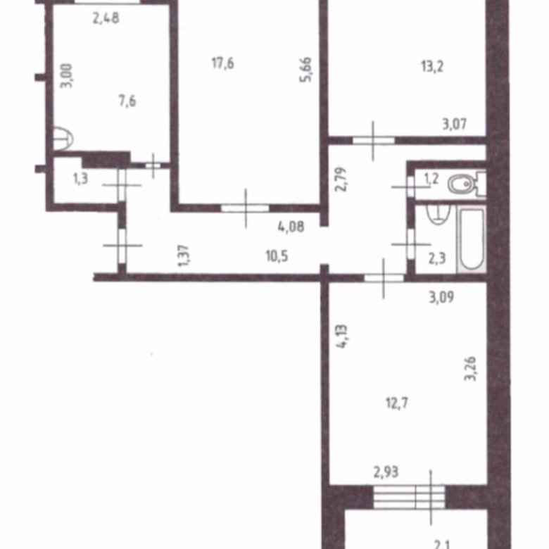 Планировка 3 х комнатной квартиры фото 18