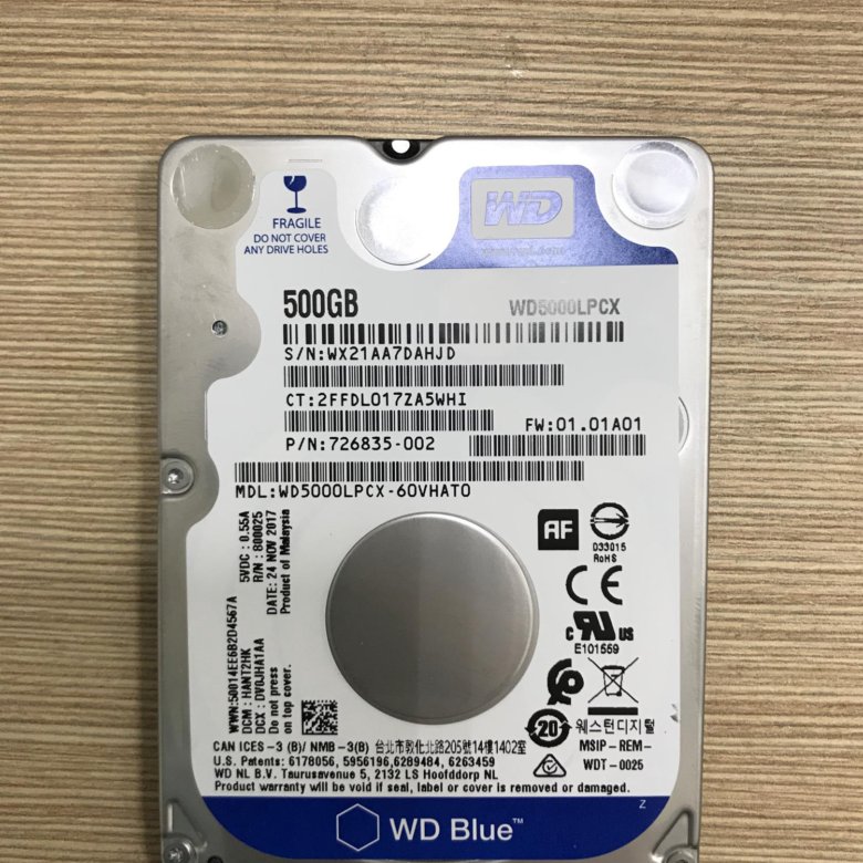 500 гб жесткий диск wd blue