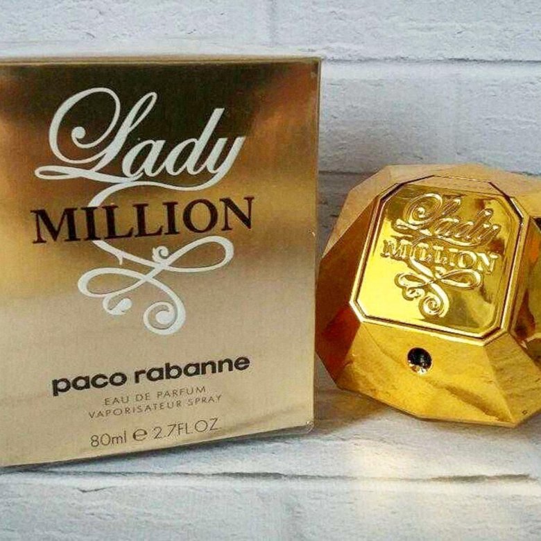 Paco rabanne lady million фото