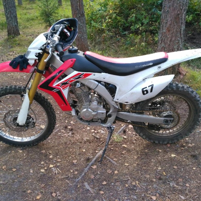 Мотоцикл кросс xr250 fa