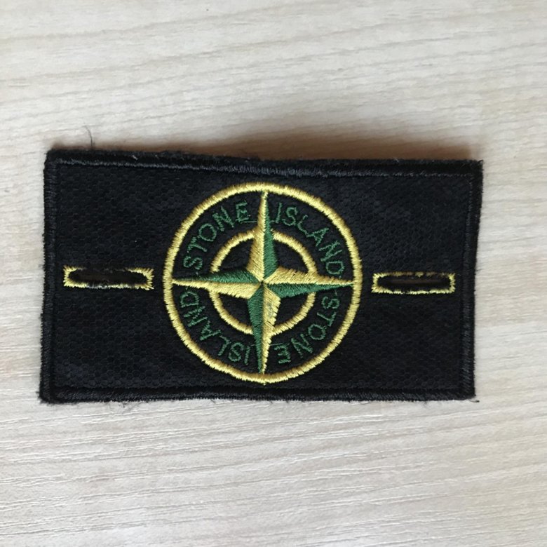 Оригинальный патч stone island фото