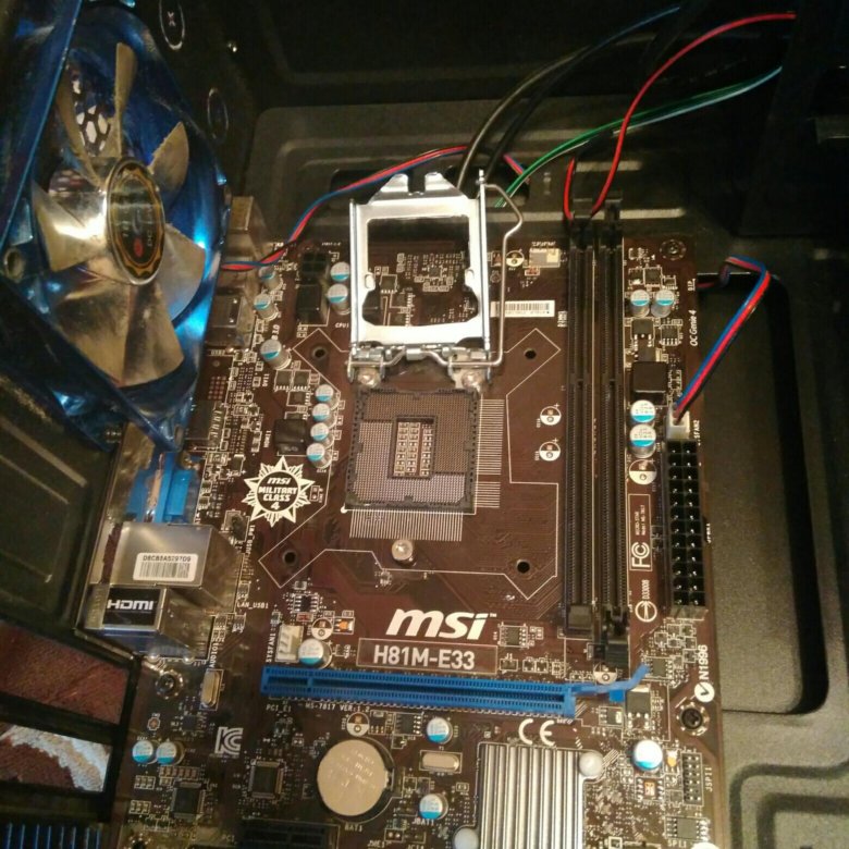 Схема подключения материнской платы msi h81m p33