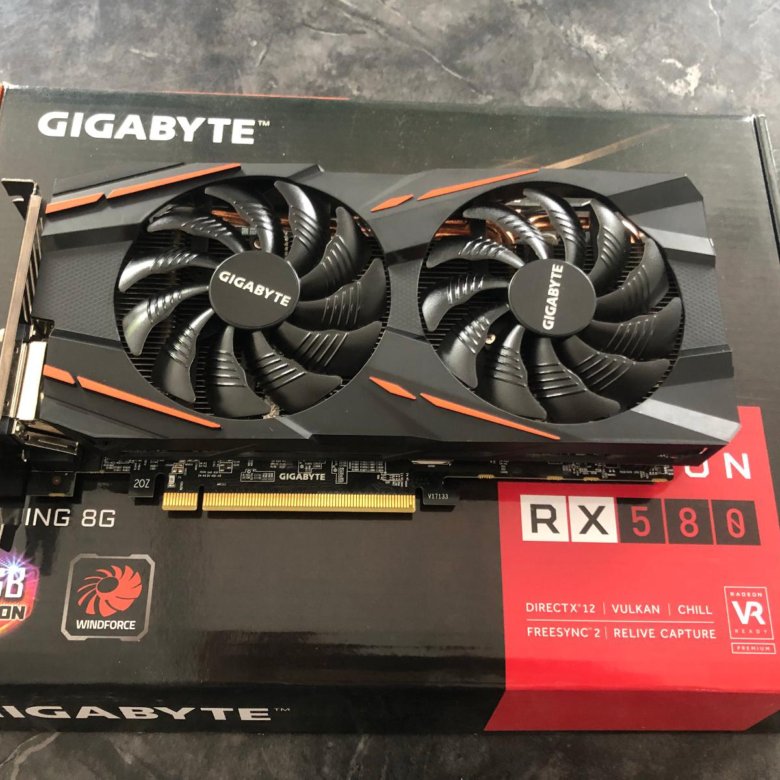 Gigabyte amd radeon rx 580 gaming