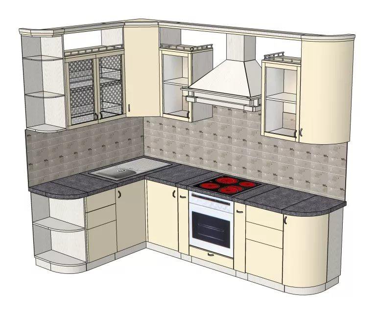 Заказать онлайн проект кухни бесплатно