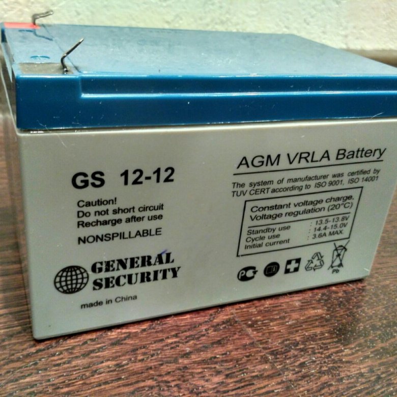 General Security GS 200-12. Security Force аккумулятор 12v/12ah.