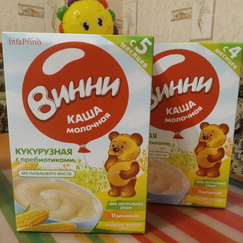 Каша винни сколько есть