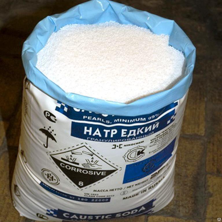 едкий натр фото неповторимая черная