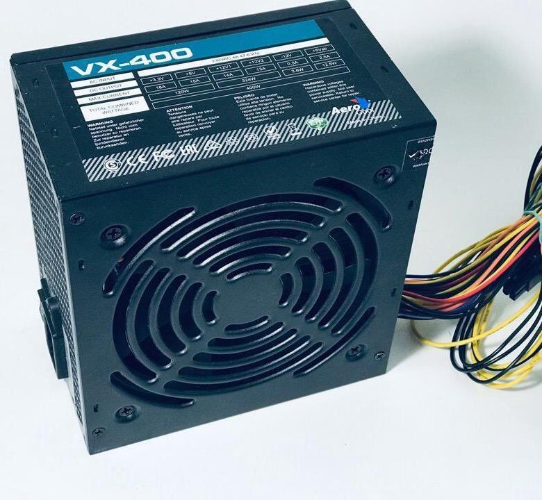 Блок питания aerocool vx. AEROCOOL VX-400w. AEROCOOL VX 400. Блок питания AEROCOOL 400w. AEROCOOL VX.