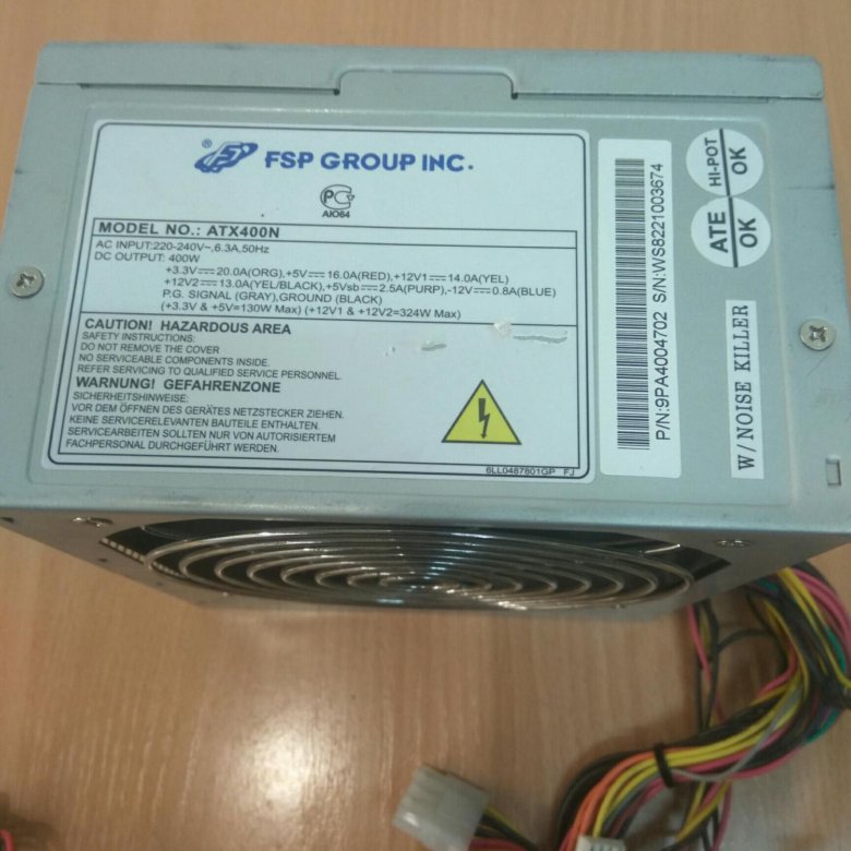 Схема fsp atx 400n