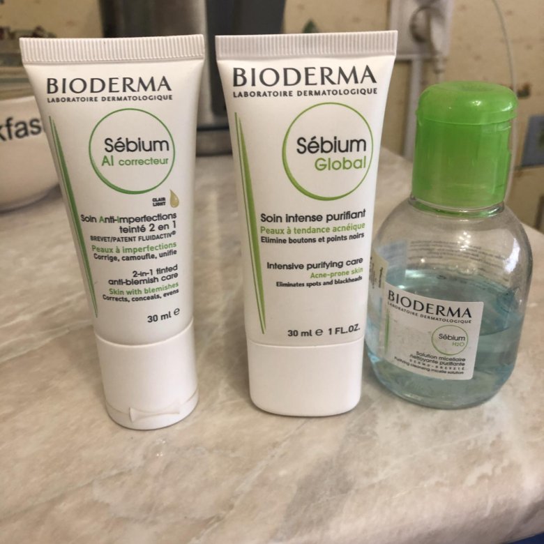 Bioderma sebium увлажняющий крем